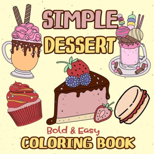 Dessert Coloring book