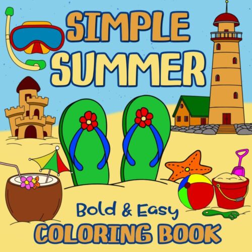 Summer Coloring Book