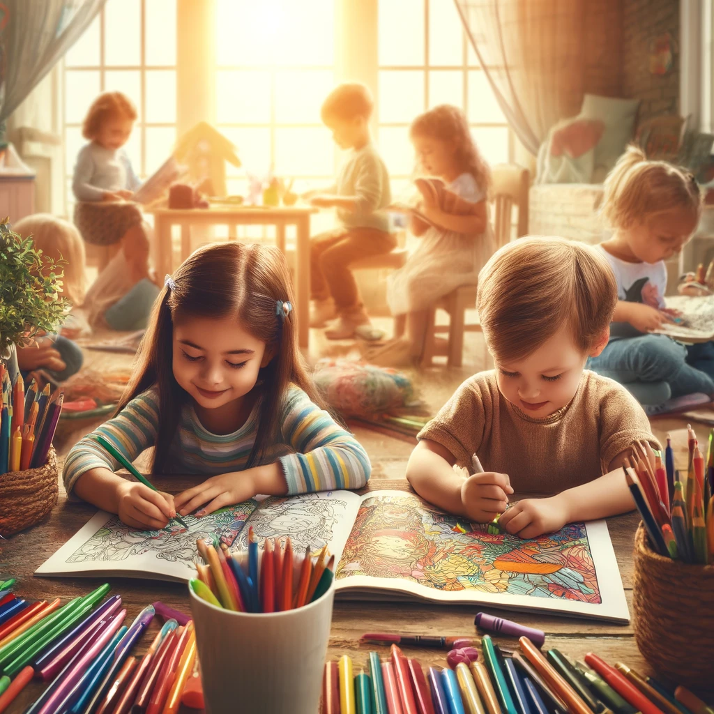 coloring books for kids